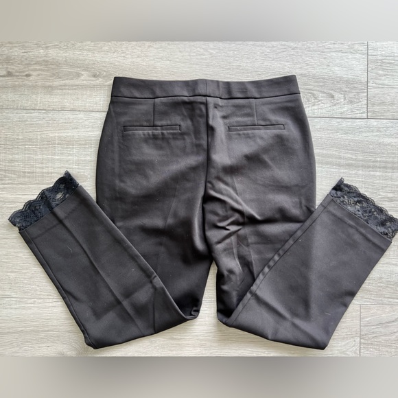 Zara. Black Pants with twist- Size:M - Picture 3 of 10